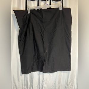 Torrid black elastic band pencil skirt